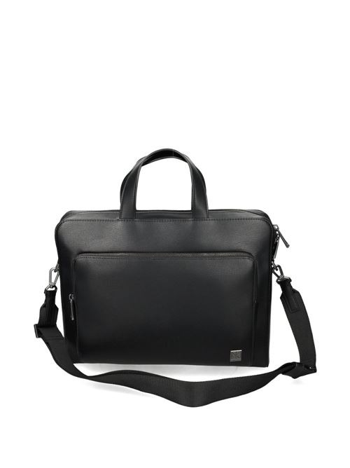 Borsa Calvin Klein porta pc con zip nera Calvin Klein | LV04D3290GUB1